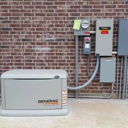 Photo of commercial generator