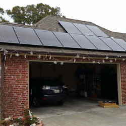 Photo of Solar Panels Installed on a Home