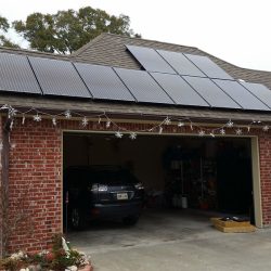 Photo of Solar Panels Installed on a Home